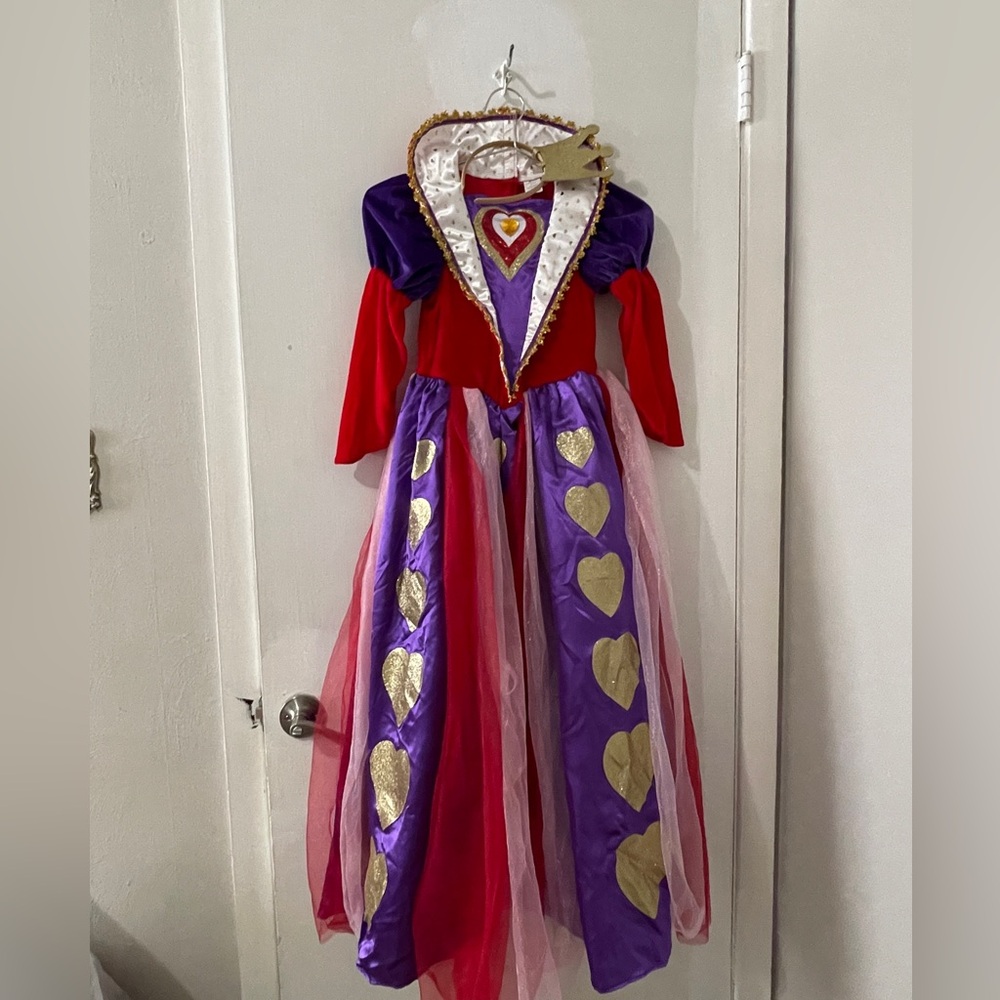 Kids Queen of hearts costume